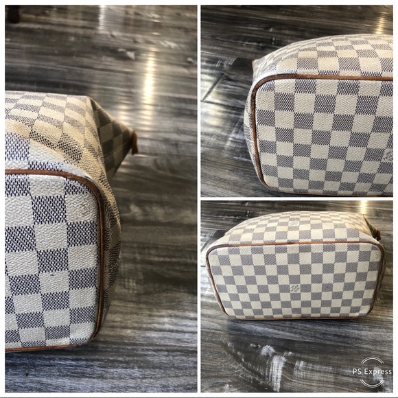Authentic Louis Vuitton Damier Azur Saleya PM - Picture 6 of 10